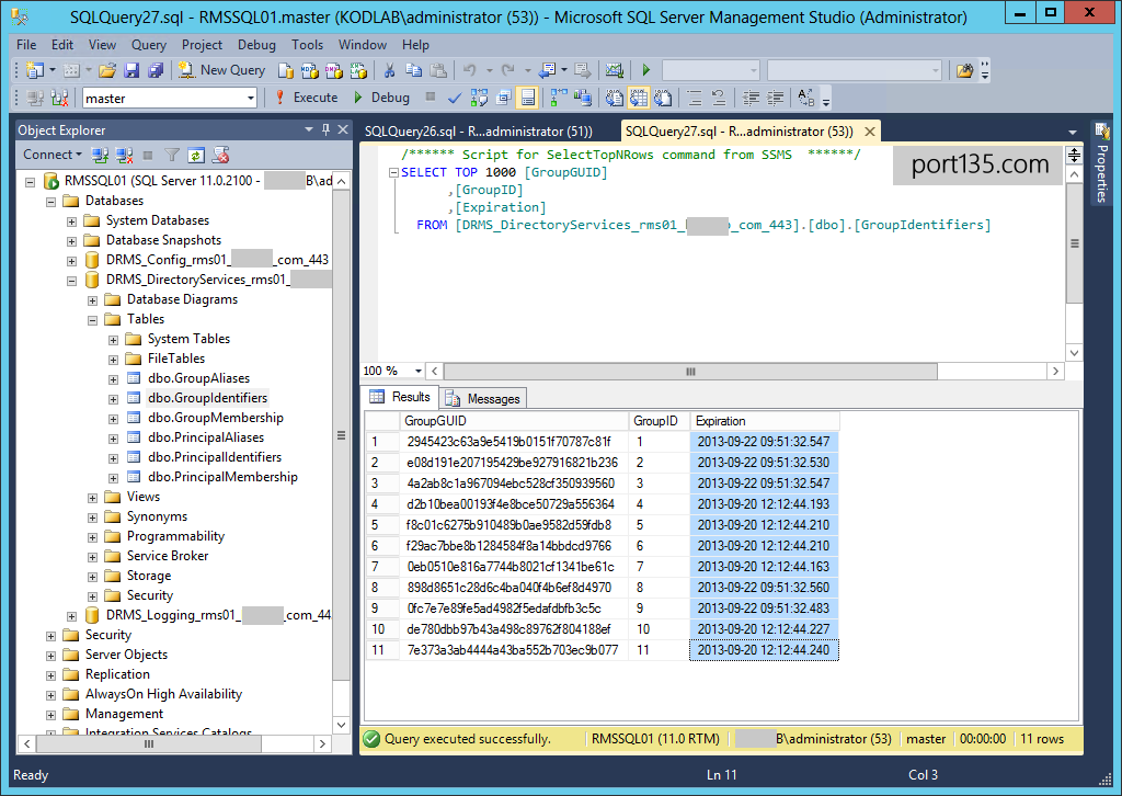 How to clear AD RMS super user group membership cache - port135.com