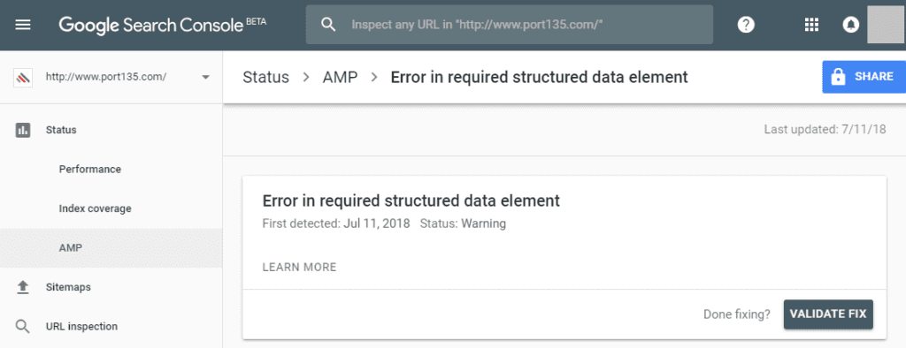 Structured Error Message Solved:
