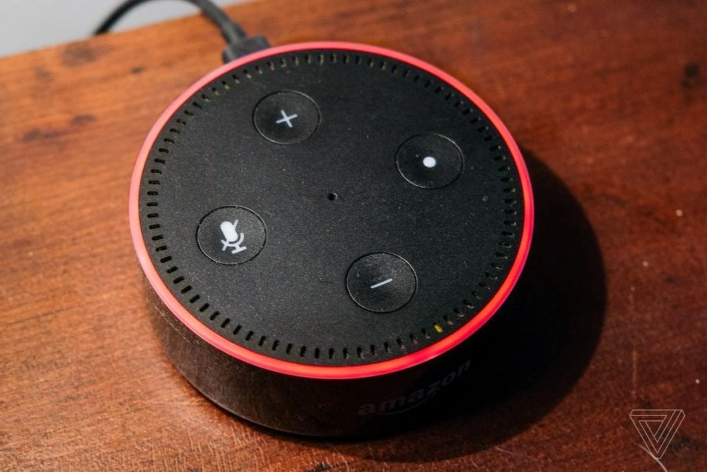 Amazon Echo Red Ring Ph